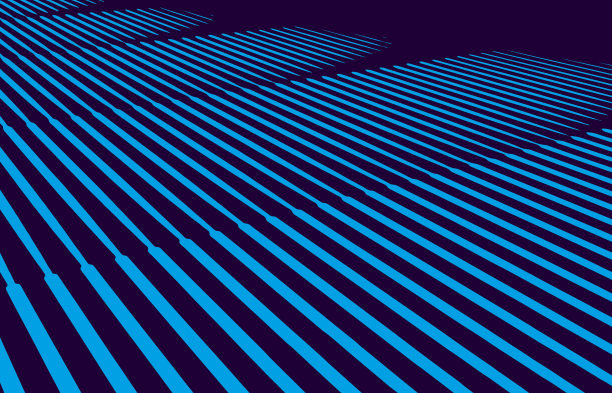 蓝色虚拟现实技术景观图片下载