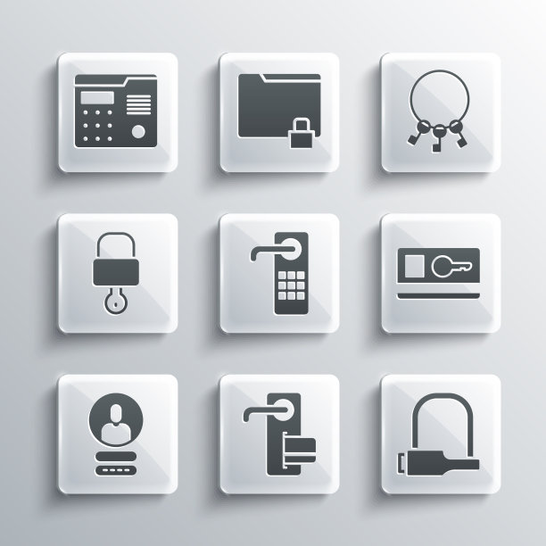 设置数字门锁自行车钥匙卡创建图片下载