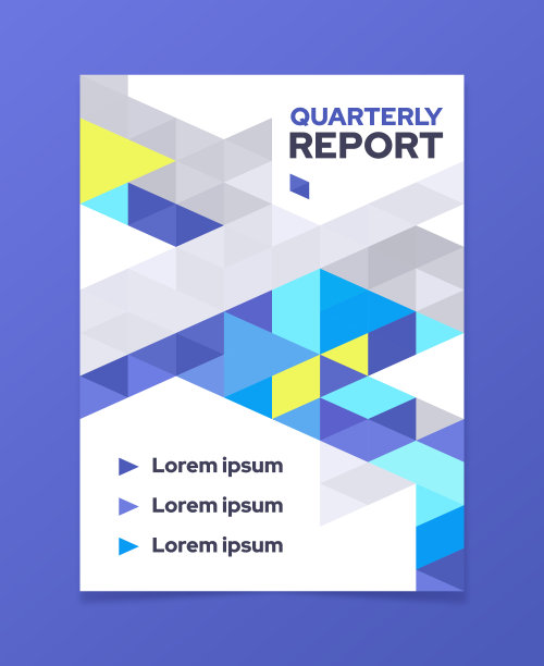 报表模板布局文档抽象形状图片下载