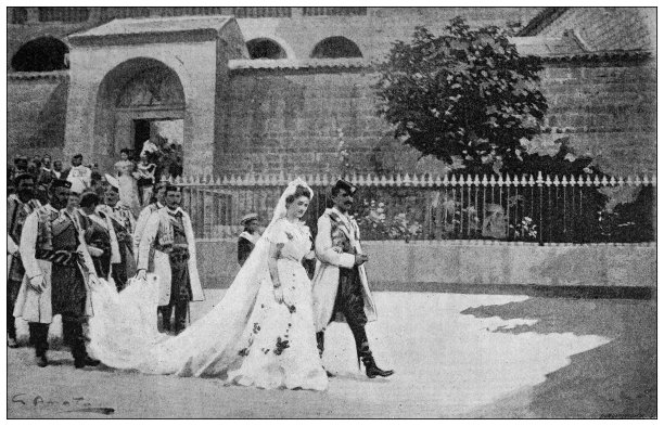 古董图:黑山王子的婚礼图片下载