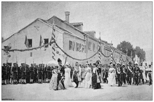 古董图:黑山王子的婚礼图片下载