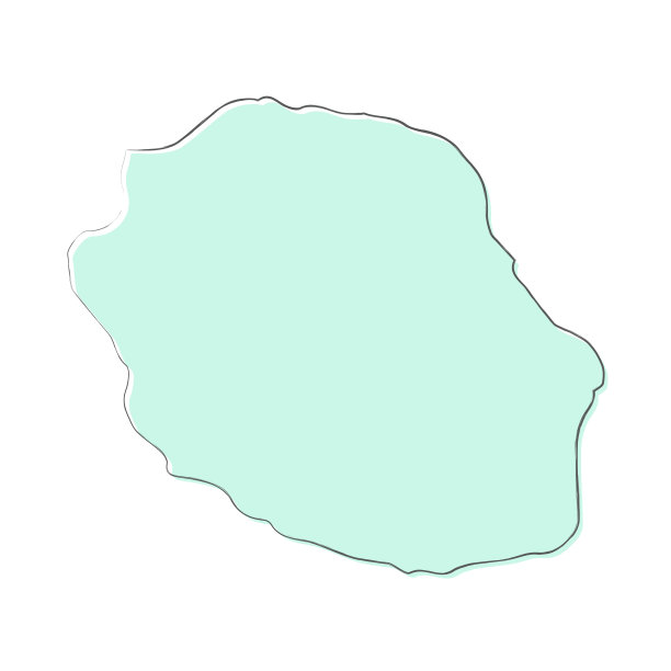 团圆地图手绘在白色的背景-时尚的设计图片下载