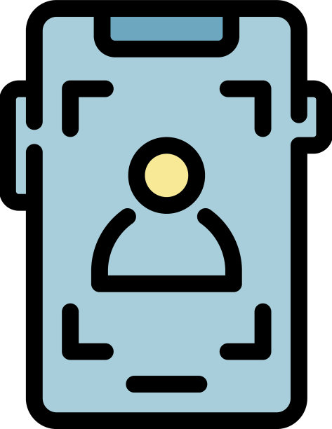 电话屏幕录音图标颜色轮廓图片下载