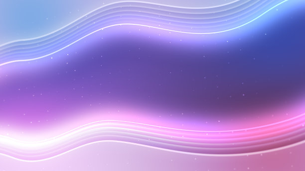 简单抽象波浪潮流美丽的白色曲线背景图片下载