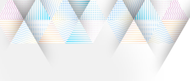 抽象蓝色和粉红色三角形线条条纹图案背景图片下载