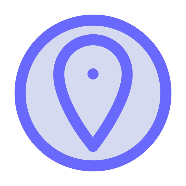 地图指针图标。位置的象征。平面设计风格图标图片下载