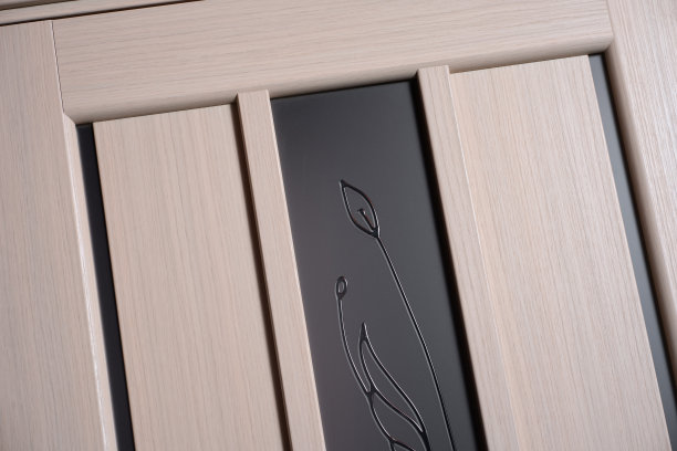 室内时尚现代的木门配件图片下载