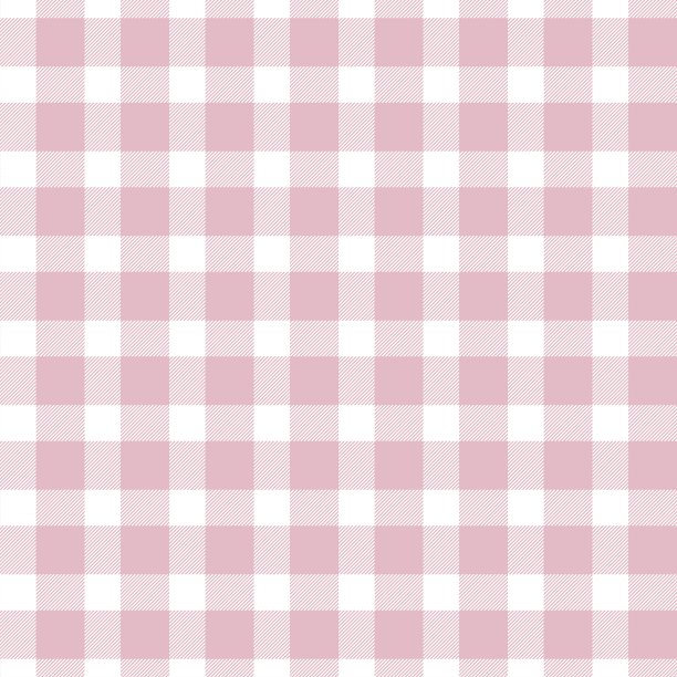 格纹无缝图案，粉白色。图片下载