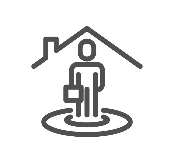 工作场所相关图标。图片下载