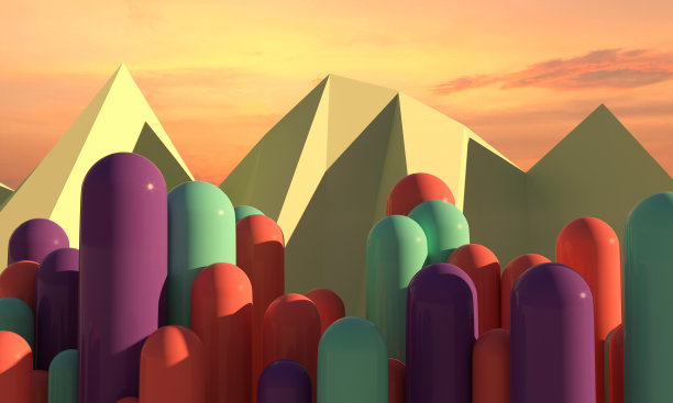 数字景观图片下载