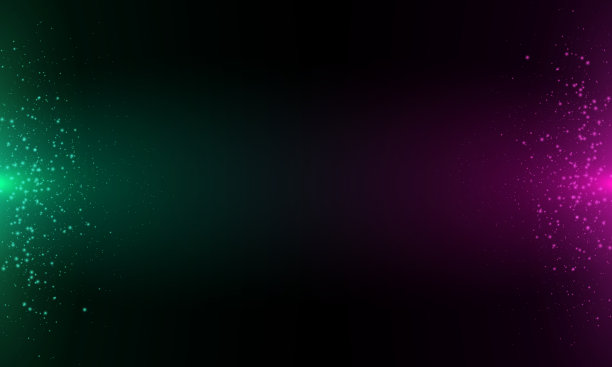 抽象的金色灯光。神奇的金粉和眩光。喜庆的圣诞背景。金色的雨。矢量插图。红色和蓝色的一面是颗粒和五彩纸屑图片下载