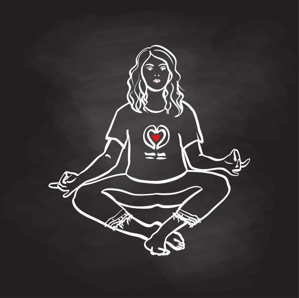 她在黑板湖的宁静禅宗时刻图片下载