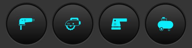 设置电动锯圆砂光机和空气图片下载