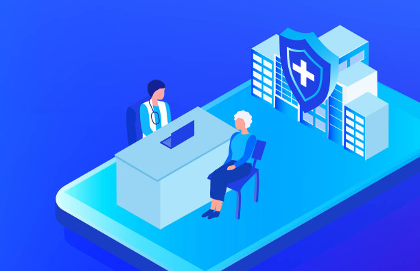 老年医疗保健的概念。老年病人向医生咨询。健康和生命规划保健理念图片下载