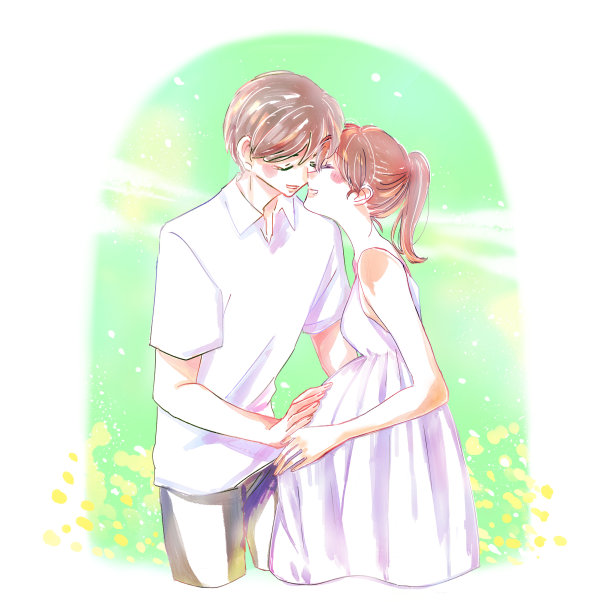 快乐的孕妇和伴侣图片下载