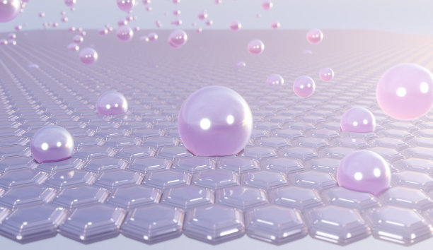 3D美容神奇精华滋润和关闭松弛的皮肤细胞。图片下载