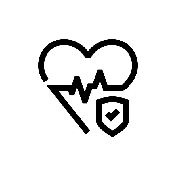 健康保险线图标，设计，像素完美，可编辑笔触。标志、标志、符号。医疗保健服务。图片下载