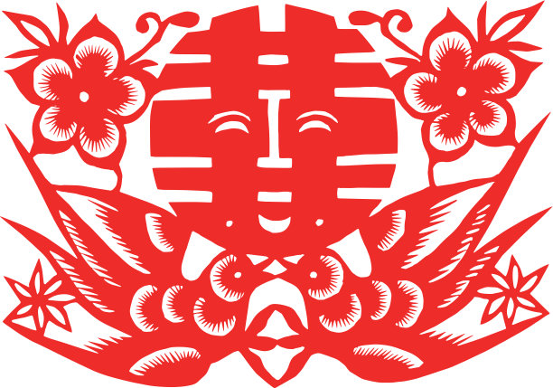 中国传统婚礼“喜”贴图片下载