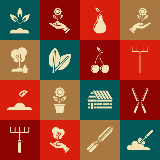 把花园铲子或铁锹埋在地里图片下载