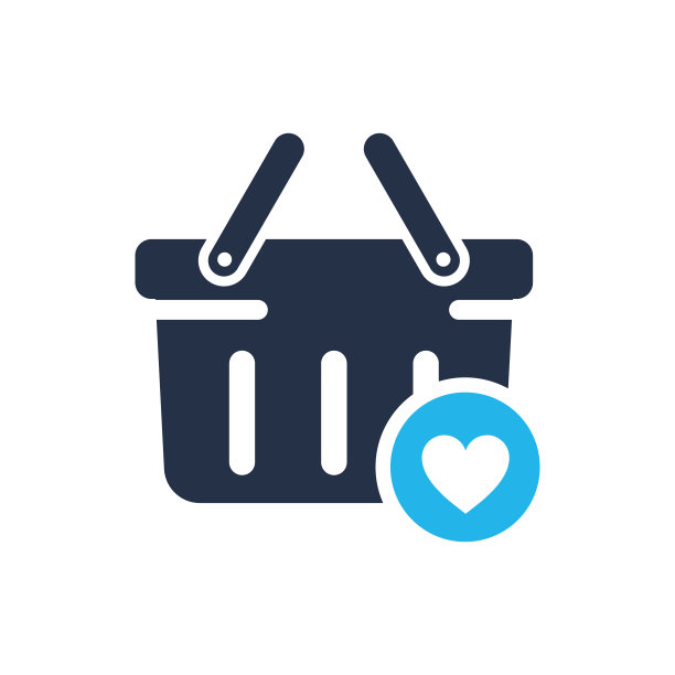 购物篮和购物车图标图片下载