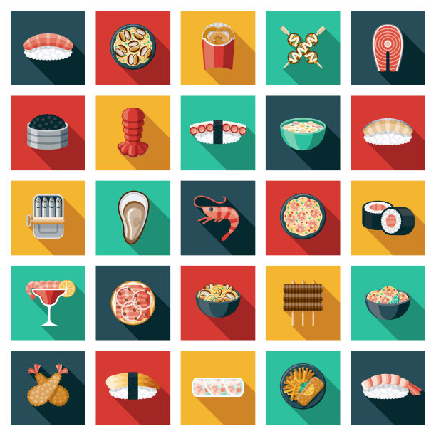 海鲜图标设置图片下载