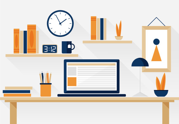 平的工作空间图片下载