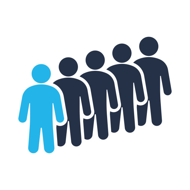 一组人或一组用户图标。人群坚实的图标。矢量插图。用于网站设计，logo, app，模板，ui等。图片下载