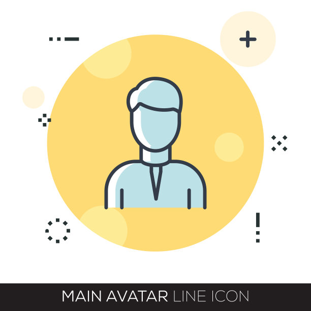 主头像线图标图片下载