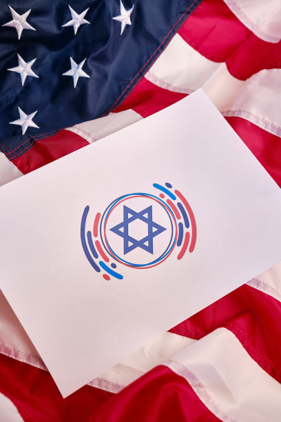 美国犹太人传统月。犹太人对美国历史的贡献。每年五月庆祝。大卫之星。以色列的象征。矢量海报，创意插图图片下载