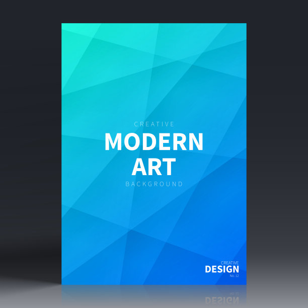 宣传册模板布局，蓝色封面设计，企业年度报告，传单，杂志图片下载