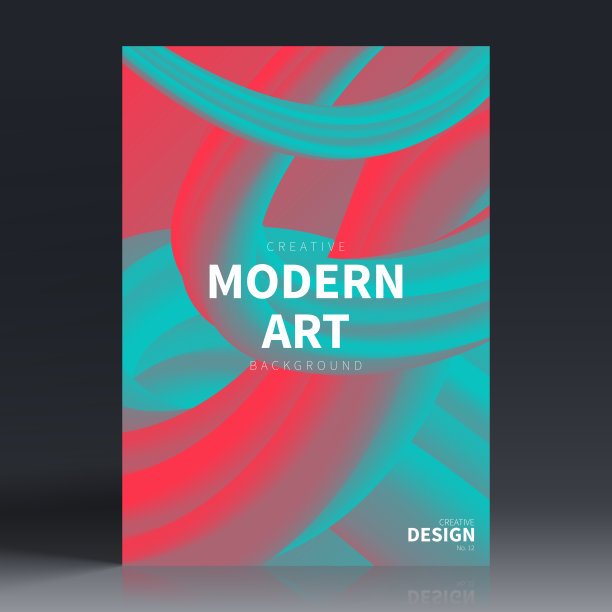 宣传册模板排版，红色封面设计，企业年报，传单，杂志图片下载