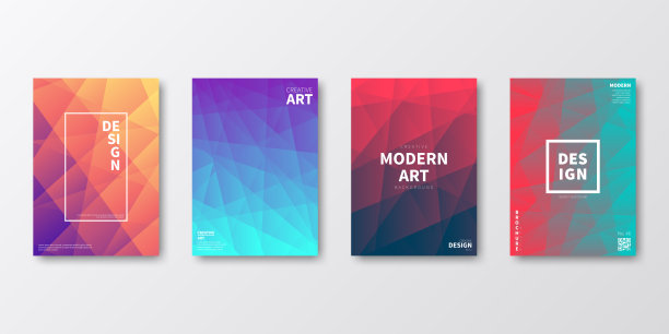 宣传册模板布局，封面设计，企业年报，传单，杂志图片下载