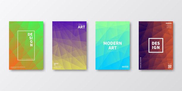 宣传册模板布局，封面设计，企业年报，传单，杂志图片下载