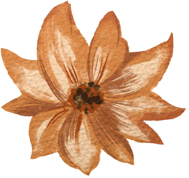 秋季花卉元素图片下载