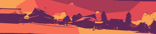 日本寺庙插图图片下载