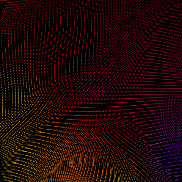 使用不同长度和方向的箭头进行现场可视化图片下载