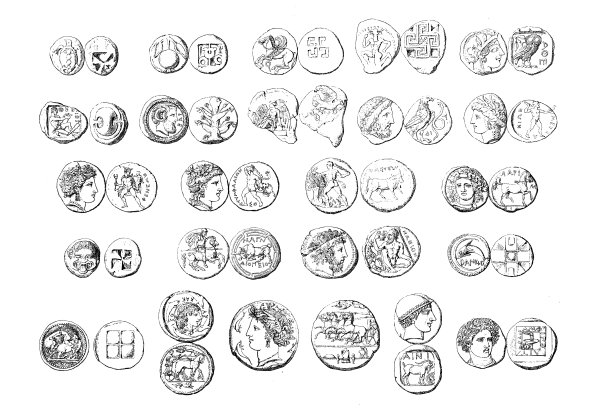 希腊钱币，从造币之初到维尔纳大帝时期的精选图片下载