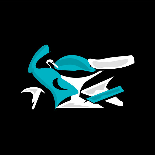 汽车运动标志设计，汽车维修车间矢量，车辆买卖图片下载