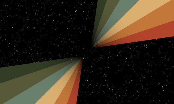 复古条纹背景，海报，横幅样本，复古的颜色从1970年代，1980年代，70年代，80年代，90年代。复古复古70年代风格的条纹背景海报线条。形状矢量设计图形80年代图片下载