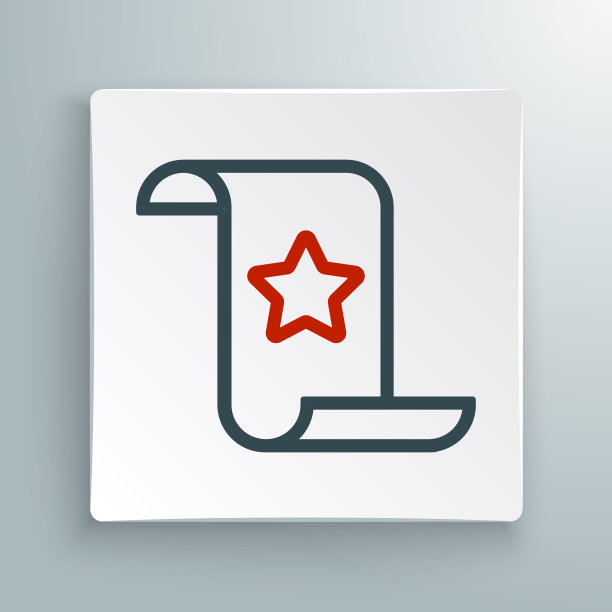 纸张检查和财务检查图标隔离在白色背景上。纸质打印支票，商店收据或账单。色彩缤纷的轮廓概念。向量图片下载