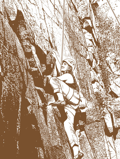 女子攀岩图片下载