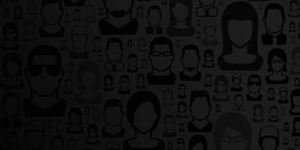 抽象的黑色背景-人物图案图片下载