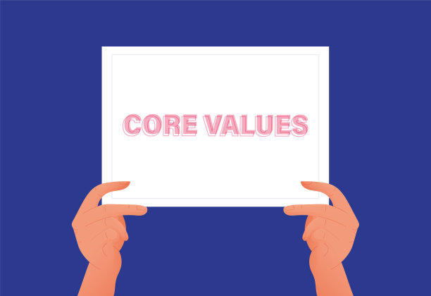 手握纸，展示写好的核心价值观图片下载