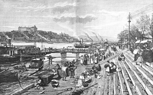 布达佩斯,多瑙河银行图片下载