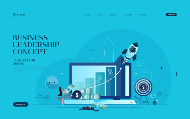 收入增长概念。图片下载