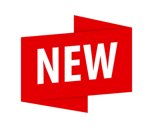 新-横幅，演讲气泡，标签，丝带模板。向量股票插图图片下载