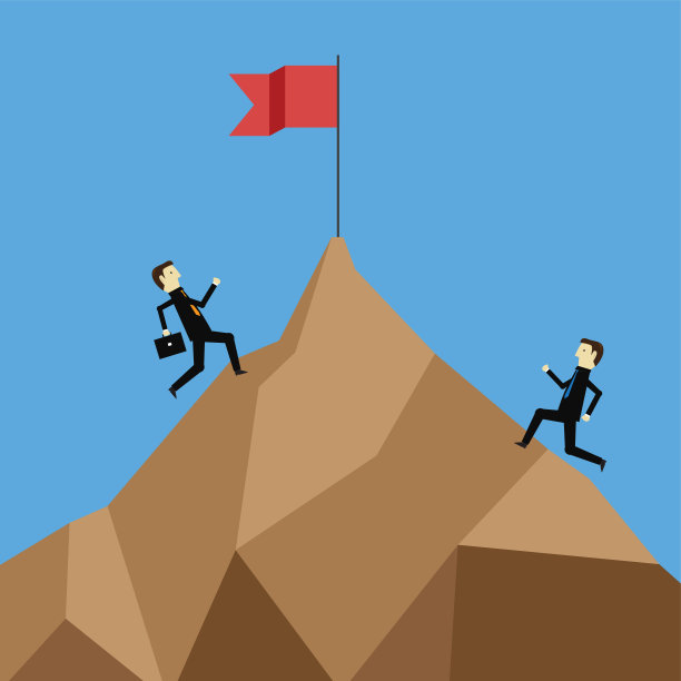 追求目标的商人图片下载