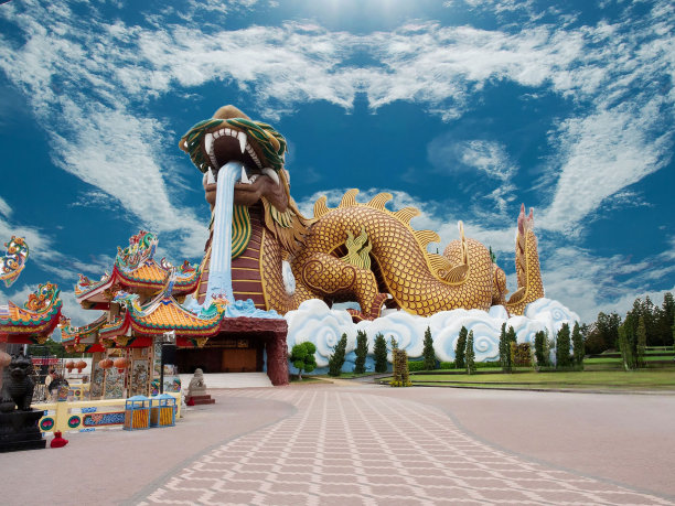 龙动物性格水落中国新年生肖中国文化繁荣装饰日历事件时间2024年2月假日幸运事件业务亚洲日本泰国文化怪物图片下载