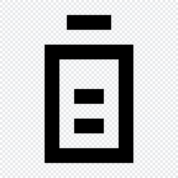 电池图标。适合网站UI设计图片下载