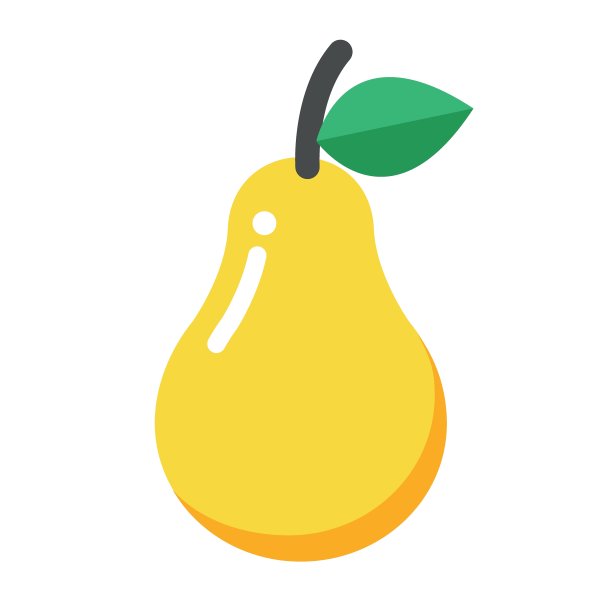 水果图标矢量设计元素图片下载